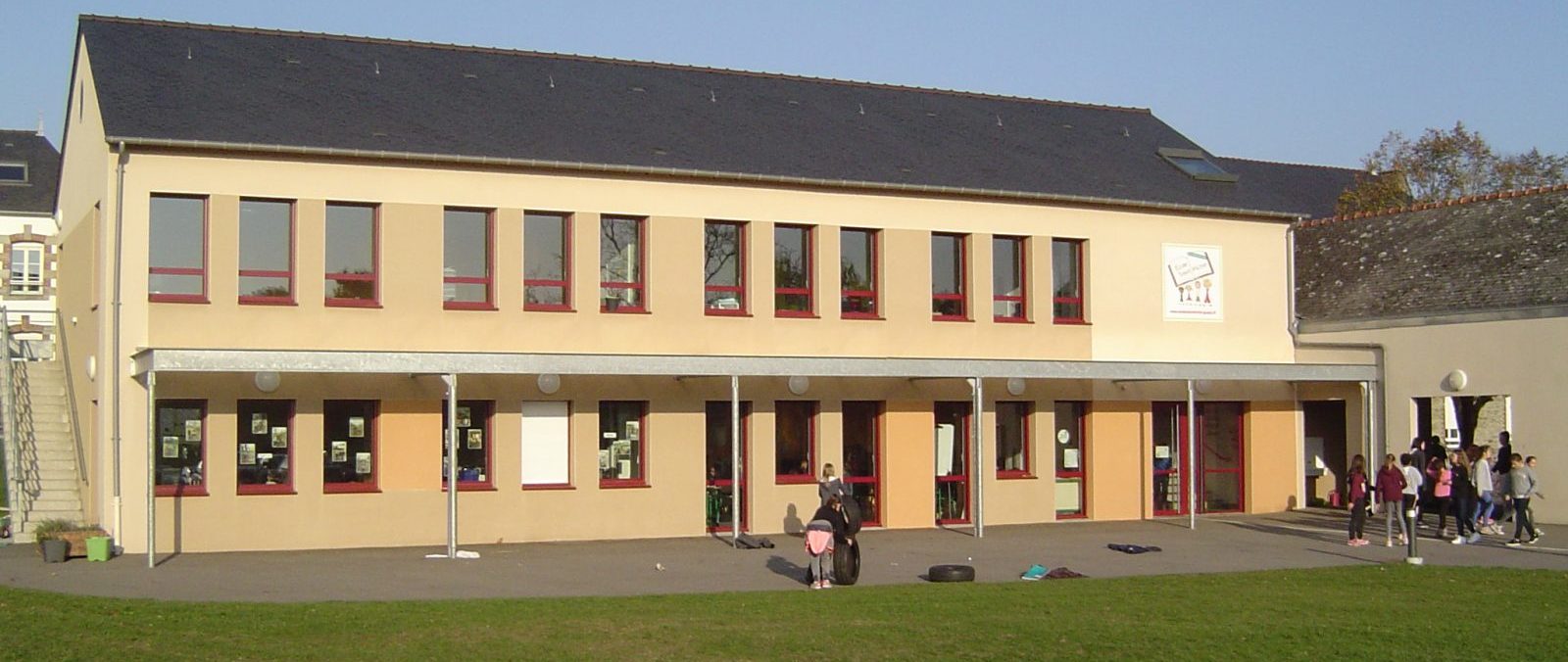 L'école Saint Michel à Guipry